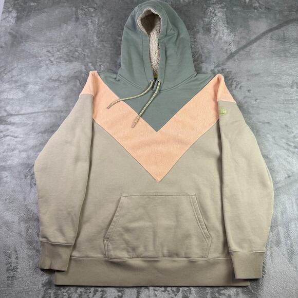 Hooey Berkley Chevron pattern western casual sherpa lined hoodie womens XL - Picture 1 of 6